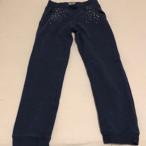 Girls navy blue sweet pants brand OshKosh